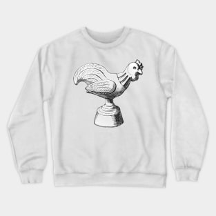 The sacred rooster of many mysteries Crewneck Sweatshirt